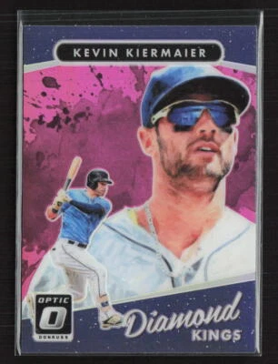 2017 Donruss Optic #27 Kevin Kiermaier Pink - Image 1 of 2