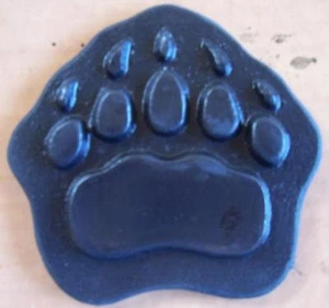Cement Concrete Plaster STAMP grizzly bear paw 13" BORDER ART STAMPS Mats New - Picture 1 of 2