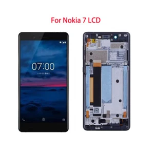 5.2" Original For Nokia 7 2017 TA-1041 LCD Display Touch Screen Digitizer W/Fr - Picture 1 of 12