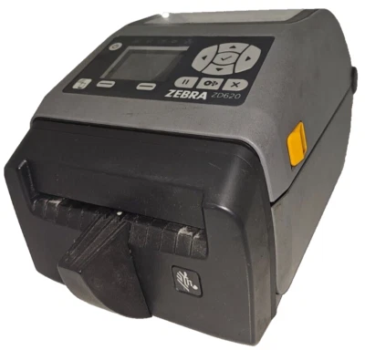 Zebra ZD620 Direct Thermal Label Printer ZD62142-D41F00EZ LCD Cutter LAN USB - Image 1 of 4