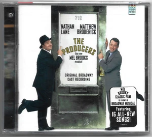 The Producers Original Broadway Cast NEW SEALED CD Mel Brooks Musical Springtime - Foto 1 di 2