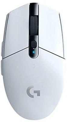 Logitech G Logitech G Gaming Mouse Wireless G304 white HERO Sensor. F/S w/Track# - Image 1 of 4