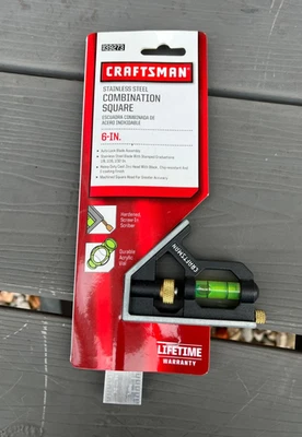 Vintage Craftsman 6" Combination Square 939273 - Image 1 of 3