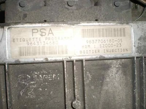 9643134680 CENTRALITA MOTOR UCE / 108413 PARA PEUGEOT 206 BERLINA * - Imagen 1 de 3