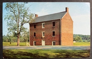 Old County Jail Appomattox Court House Park VA Chrome Postcard Vtg Unposted - Picture 1 of 2