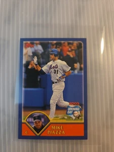 2003 Topps - Mike Piazza Opening Day Mini Unscratched - Picture 1 of 2