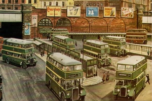 (cc03) Salford City Bus Station - Bus Postcard - Picture 1 of 2