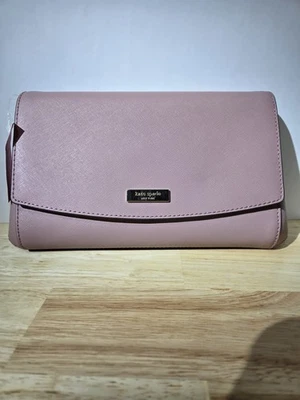 Nueva Bandolera Kate Spade Laurel Way Cuero Polvoriento Peonía - Imagen 1 de 4