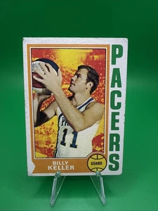 1974-75 Topps - Bill Keller #201. Pacers. E22 - Picture 1 of 2
