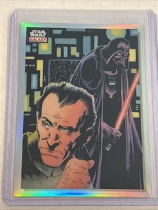 2023 Topps Chrome Star Wars Galaxy REFRACTOR Imperial Agents Of Evil #16 Vader - Picture 1 of 2
