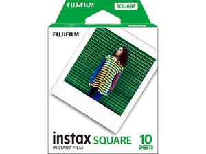 Papel fotográfico-Fujifilm INSTAX Square ISO 800,Con borde blanco,Pack  10 fotog - Imagen 1 de 3