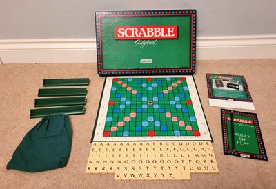 Scrabble Vintage Spear's Games Original Board Game Family Game 1988 Complete. - Image 1 of 4
