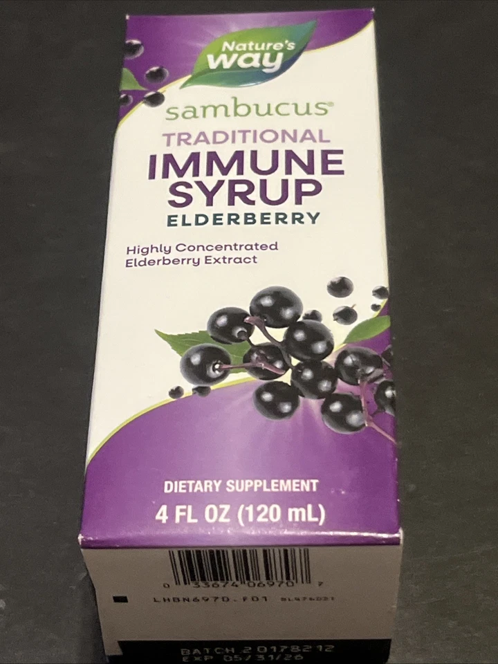 Nature's Way Sambucus Original Syrup 4 FL Oz 033674069707d1084