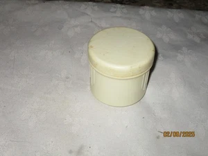 Vintage Retro Australian White Bakelite Eon Ware Product Screw Lidded Container - Bild 1 von 8