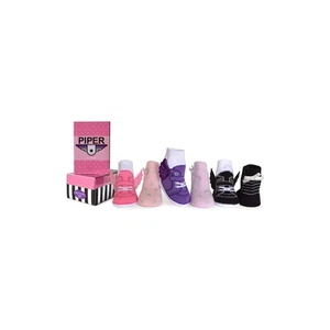Trumpette Piper Brights Baby Girls 6pk Muli Color Socks Infant Sizes 0-12mo - Picture 1 of 1