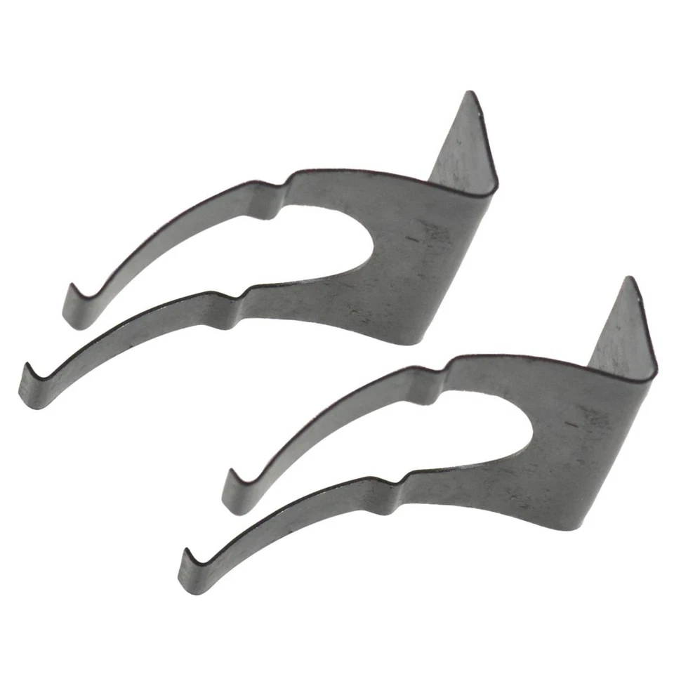 OEM License Plate Light Retainer Clip Pair LH & RH Sides Metal for Chevy GMC New - Imagem 1 de 4