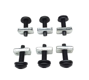 Hard Top Screws & Fasteners Kit 6 Screws & 6 Nuts FITS 1997-2006 Jeep Wrangler - Picture 1 of 3