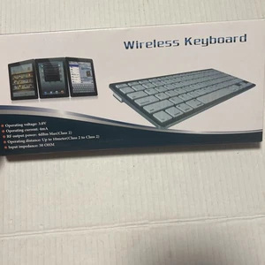 Korean Language Ultra-Thin Wireless Silent Keyboard 78-key Layout for PC& Tablet - Picture 1 of 7