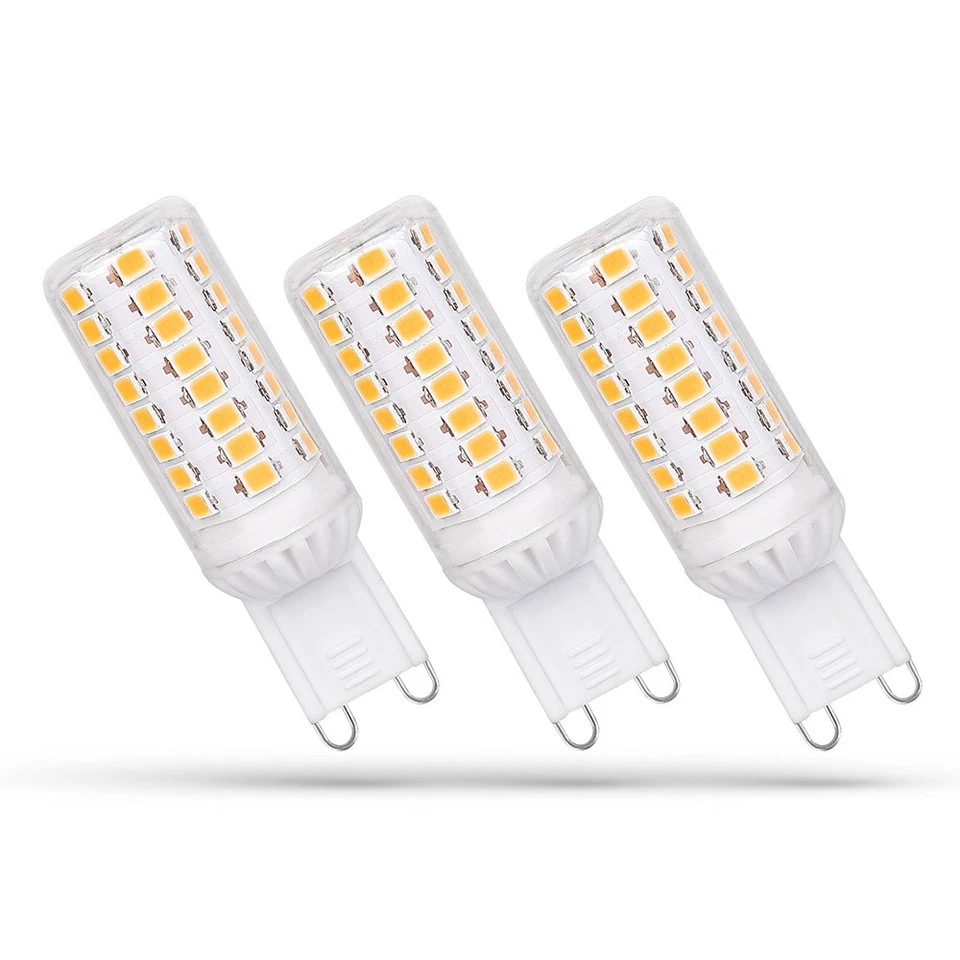 3 x LED Stiftsockellampen Röhren 4,9W G9 klar 540lm Neutralweiß 4000K DIMMBAR - Bild 1 von 1