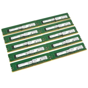 (10) Micron MTA9ASF51272PZ-2G1A2 4GB PC4-2133P-RDP-10 Memory Module 1Rx8 ECC Reg - Picture 1 of 2