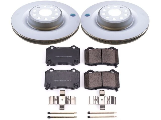 Rear Brake Pad and Rotor Kit For 2016-2021 Tesla X 2017 2018 2019 2020 CW962DV - Image 1 of 1