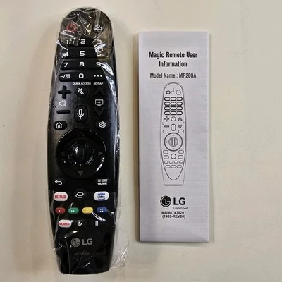 Genuine OEM LG MR20GA Smart Magic Remote Control MBM67438201 and AKB75855501 - Image 1 of 3