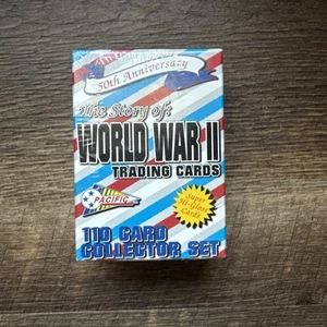World War II 1992 Pacific Trading Card Co. Komplettes Basiskarten Set 110 - Bild 1 von 4