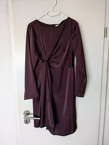 Elegantes Schwangerschaftskleid (H&M Mama) lila S - Bild 1 von 2