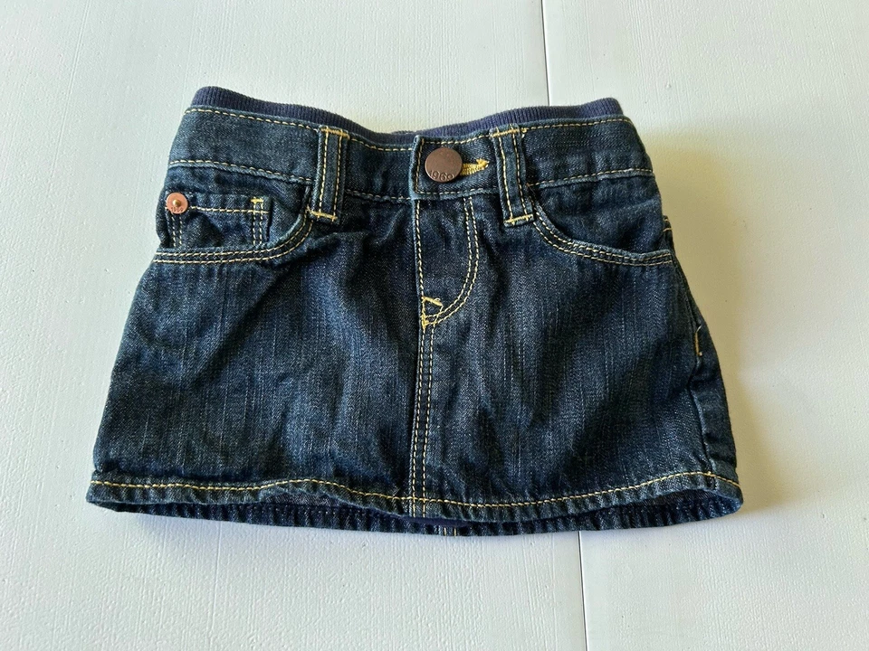 Baby Girl Gap Skirt With Built In Shorts Size 6-12 M — 第 1/4 张图片