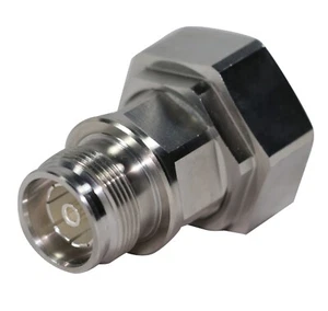 ADAPTADOR HEMBRA 7/16 DIN MACHO - 4.3/10 DIN HEMBRA BAJO VSWR - Imagen 1 de 3
