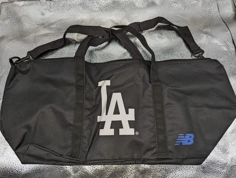 Los Angeles Dodgers Stadium Giveaway New Balance Black Duffle Bag - "NEW" Cover