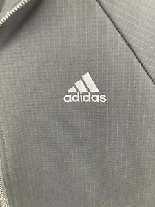 Adidas Mens Essential Track Jacket Black Full Zip Long Sleeve DH9086 Medium - Picture 1 of 7