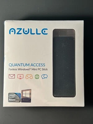 Azulle Quantum Access Fanless Windows10 Mini PC Stick *New* Sealed 2GB Ram 32 Gb - Image 1 of 3