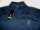 Cleveland Cavaliers Pullover Windbreaker Adidas Climaproof 2Xl Jacket Blue New