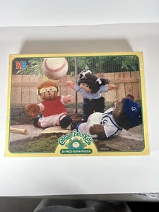 1984 Milton Bradley Cabbage Patch Kids Baseball 35 Piece Floor Puzzle Unopened!! - Picture 1 of 6