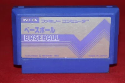 Baseball (Nintendo Famicom, 1983) Authentic Game Cartridge (HVC-BA) - Image 1 of 2