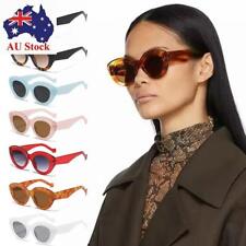 Retro Eyewear Sun Glasses Thick Frame Oversized Sunglasses Oval Sun Glasses