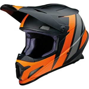 Casco cruzado Z1R RISE EVAC negro naranja talla XL casco de motocross - Imagen 1 de 3