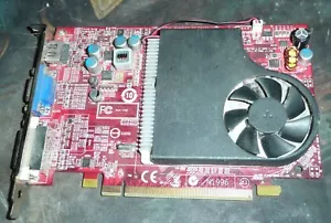 HP AMD ATI Radeon 4650 1GB DDR3 PCIe x16 HDMI VGA DVI Video Card 578174-001 - Picture 1 of 1