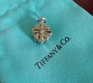Autentico ciondolo in argento sterling TIFFANY & Co confezione regalo per collana catena - Foto 1 di 20