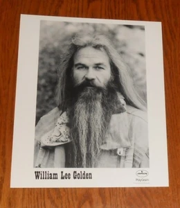 Póster fotográfico dorado William Lee promoción original 8x10 Oak Ridge Boys RARO - Imagen 1 de 1