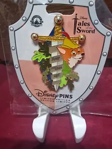Disney Tales Of The Sword Robin Hood Pin LE 3000 OOS BNWT. - Picture 1 of 24