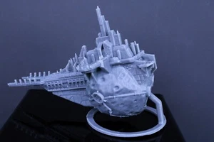 Stazione Cerberus Miliardi Soli Starfinder Astronave Miniatura Astronave - Foto 1 di 8