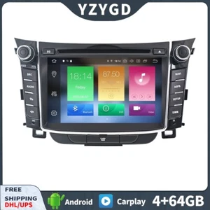 Do Hyundai I30 Elantra GT 2011-2017 Android Radio samochodowe Stereo Carplay Ekran GPS - Zdjęcie 1 z 9