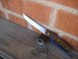 Vintage 3 1/2" Blade CHICAGO CUTLERY AC 106 * Paring Knife & Curved Handle USA - Picture 1 of 9