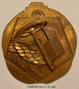 PARMA RACI REALE AUTOMOBILE CLUB D’ITALIA MEDAGLIA DI ARCHIVIO PROD. NON FINITO - Picture 1 of 6