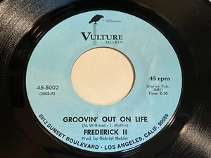 Frederick II - Groovin' Out On Life 45 - Soul - Imagen 1 de 1