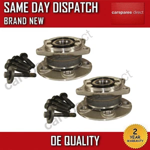 VOLVO S60 S80 V70 XC70 REAR WHEEL BEARING HUBS + BOLTS KIT PAIR X2 2000-2010 - Picture 1 of 1