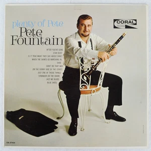 1963 Pete Fountain Plenty of Pete CRL-57424 Record Lp Vinyl 12" Vintage Coral  - Picture 1 of 7