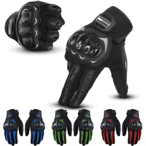Unisex Motorcycle Gloves Full Finger Touchscreen Gloves for BMX ATV MTB Driving - Picture 1 of 19
